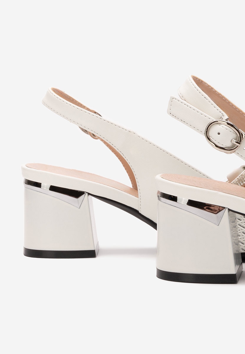 Décolleté Slingback Radiancia bianchi