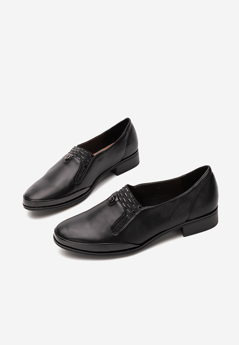 Scarpe basse donna Usha nero