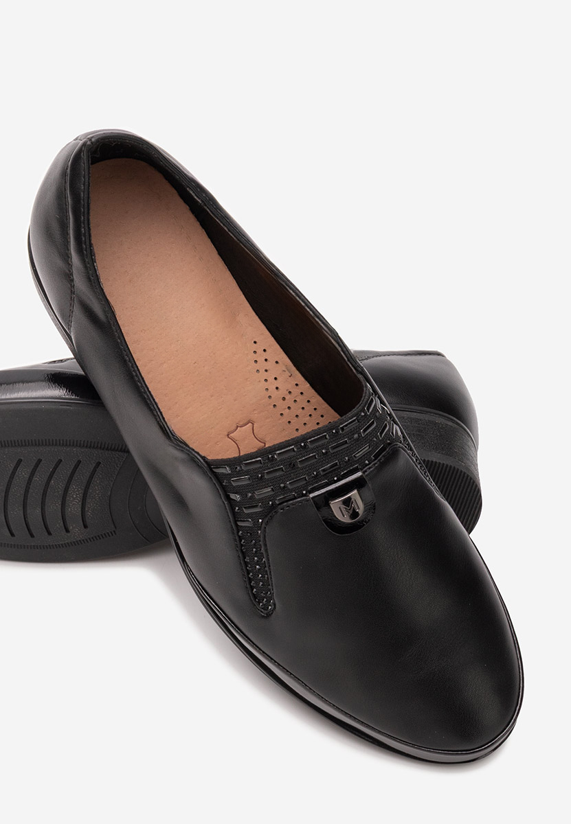 Scarpe basse donna Usha nero