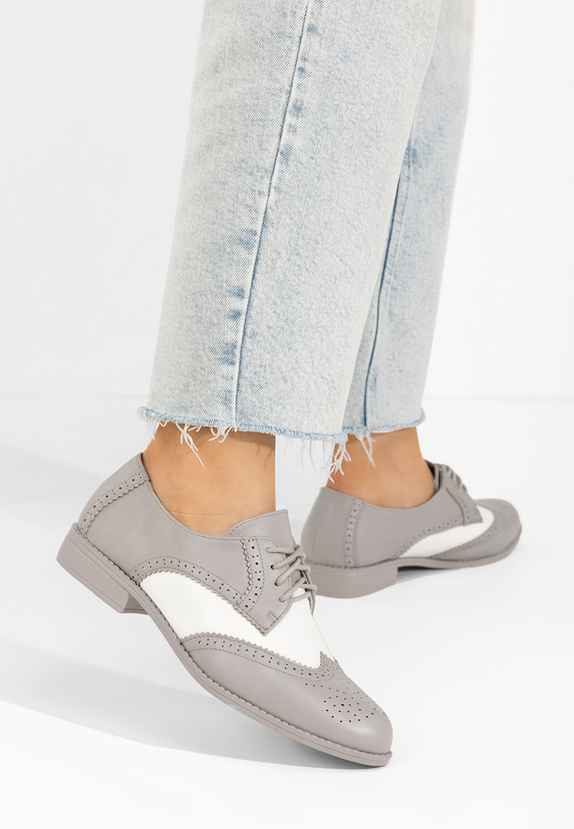Scarpe oxford donna Nemara Grigio