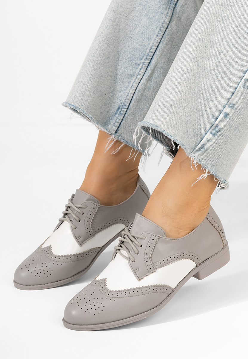 Scarpe oxford donna Nemara Grigio