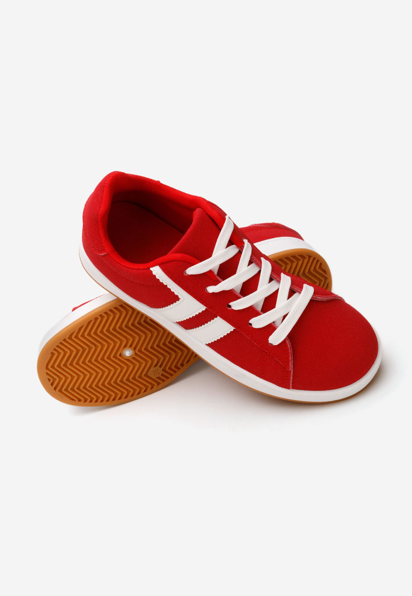 Sneakers da ragazzi Keneth rosso