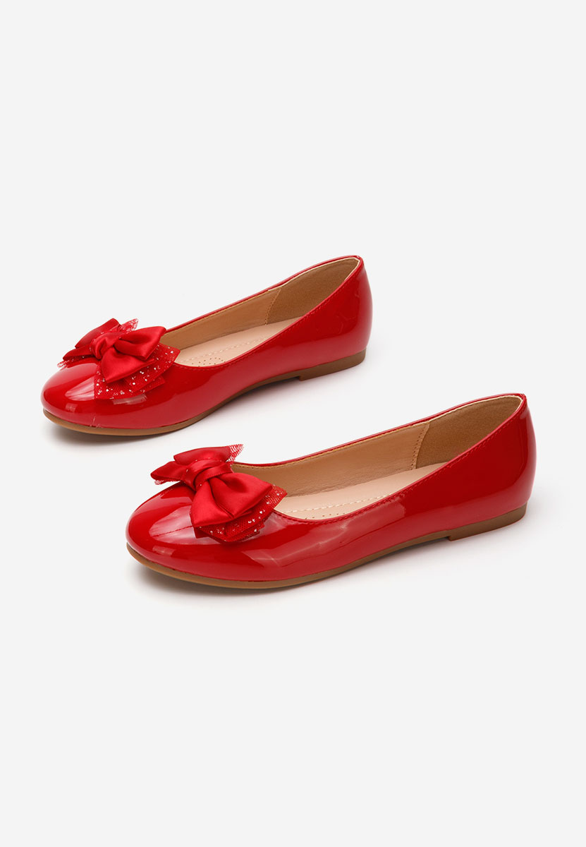 Ballerine per bambina Kimty rosso