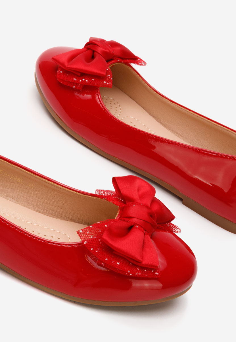 Ballerine per bambina Kimty rosso