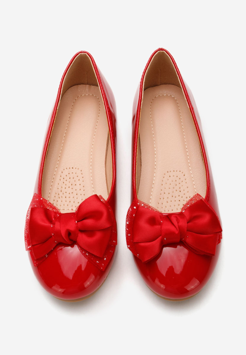 Ballerine per bambina Kimty rosso