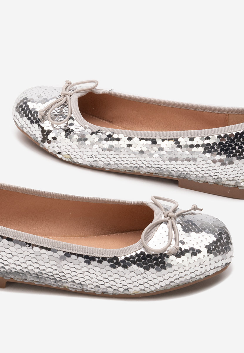 Ballerine per bambina Anutia argento