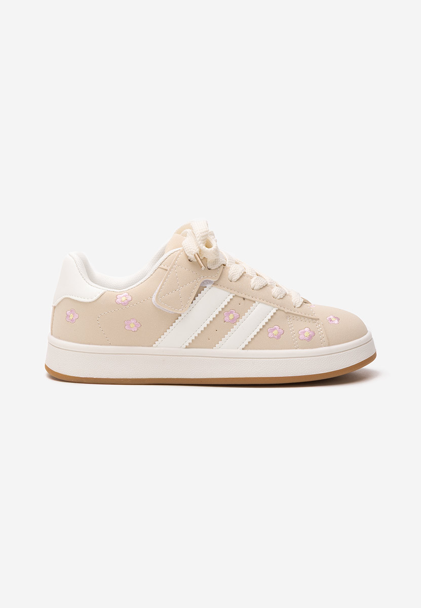 Scarpe sportive per bambina Jertei beige