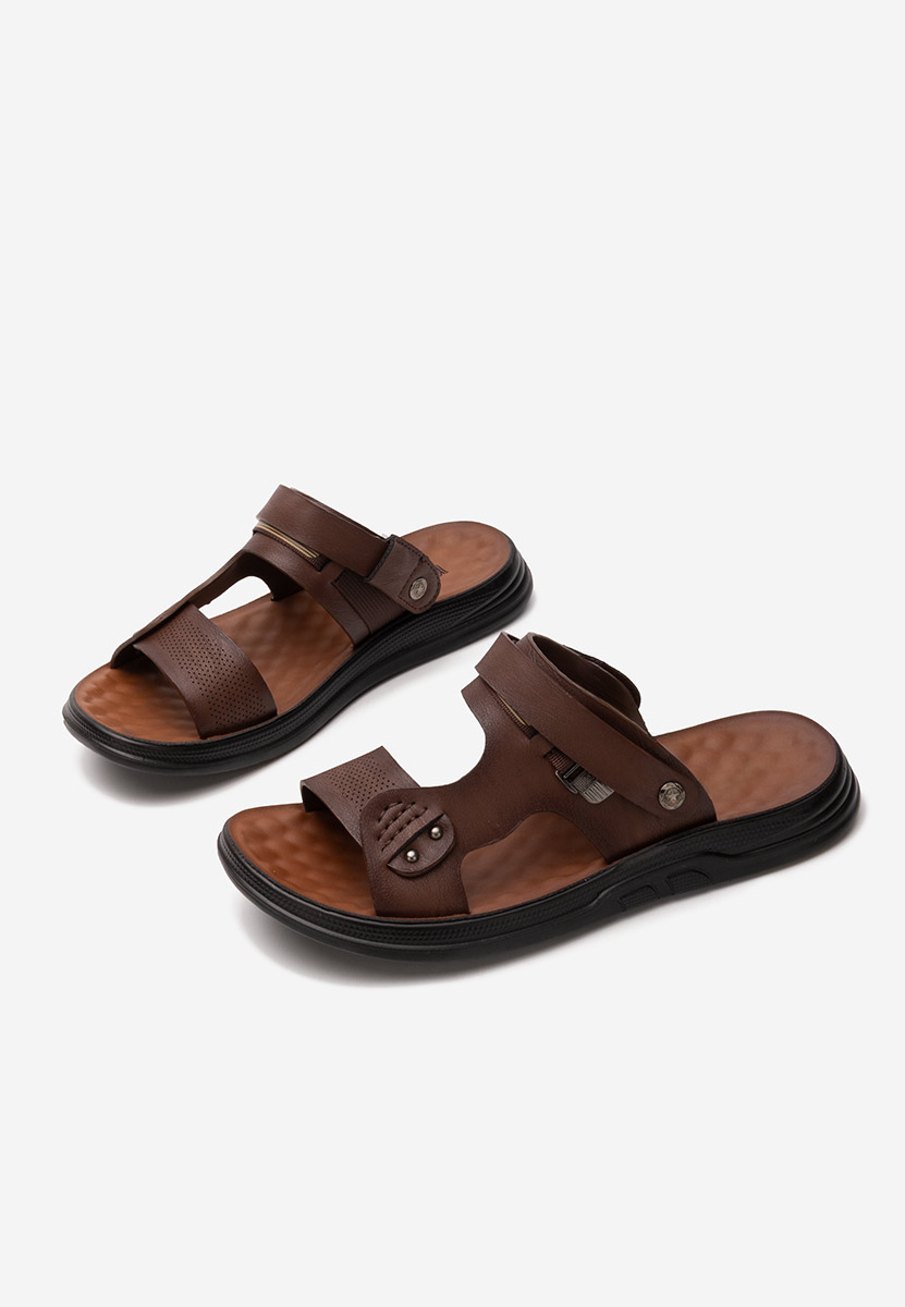 Pantofole da uomo Dorgan marrone