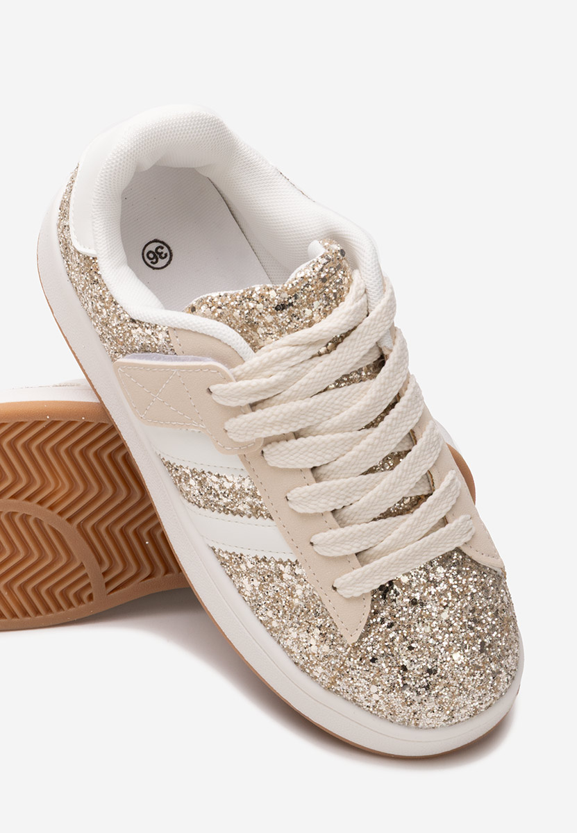 Scarpe sportive per bambina Cleosa oro
