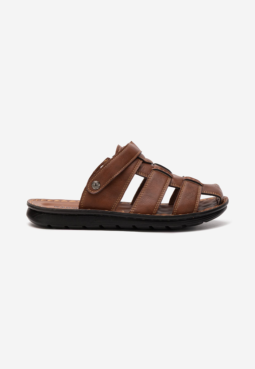 Pantofole da uomo Walter camel
