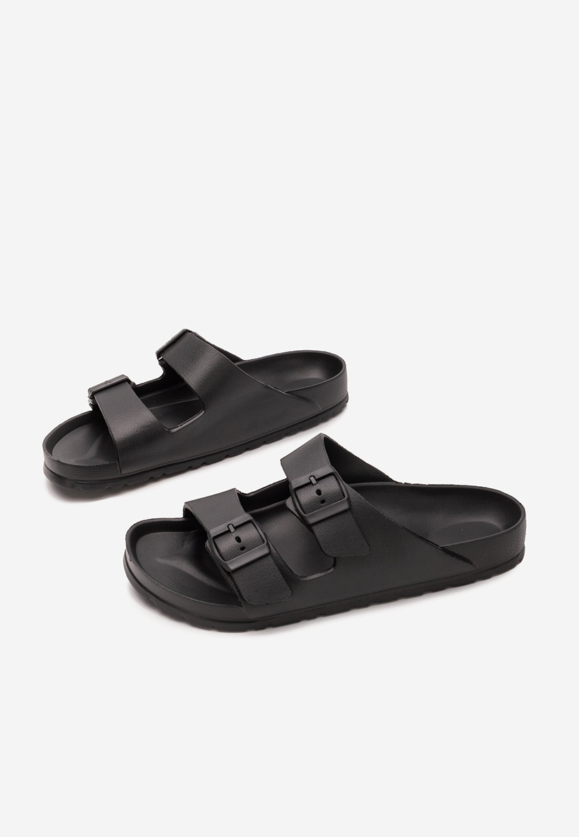 Pantofole da uomo Arows nero