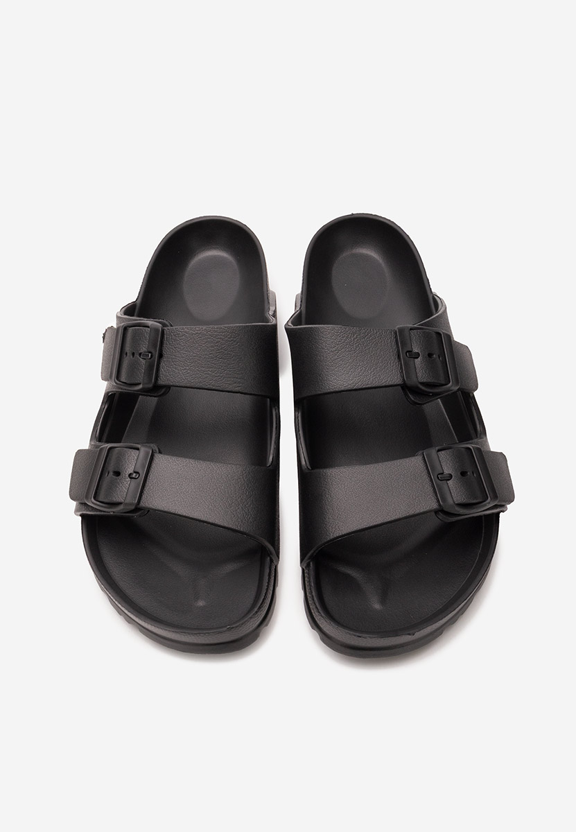 Pantofole da uomo Arows nero