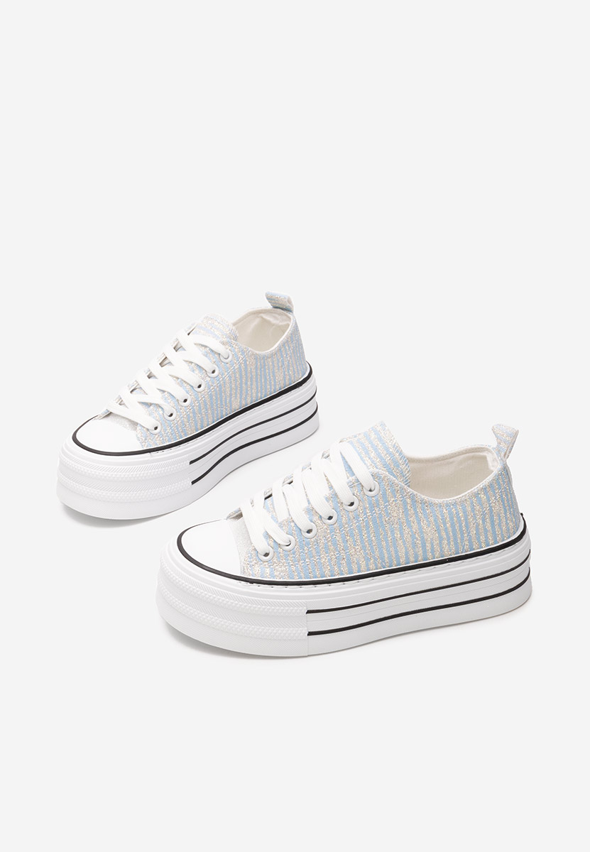 Scarpe da ginnastica con piattaforma Shanice blu