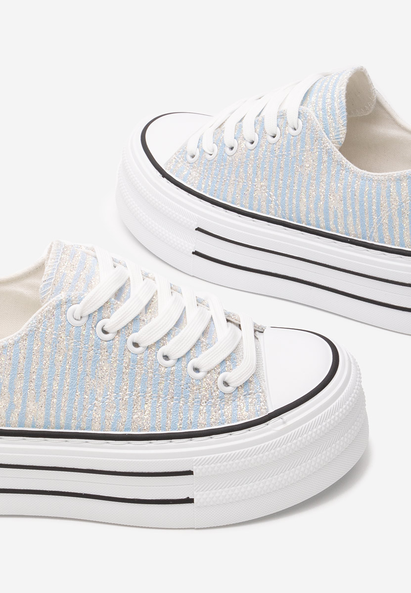 Scarpe da ginnastica con piattaforma Shanice blu