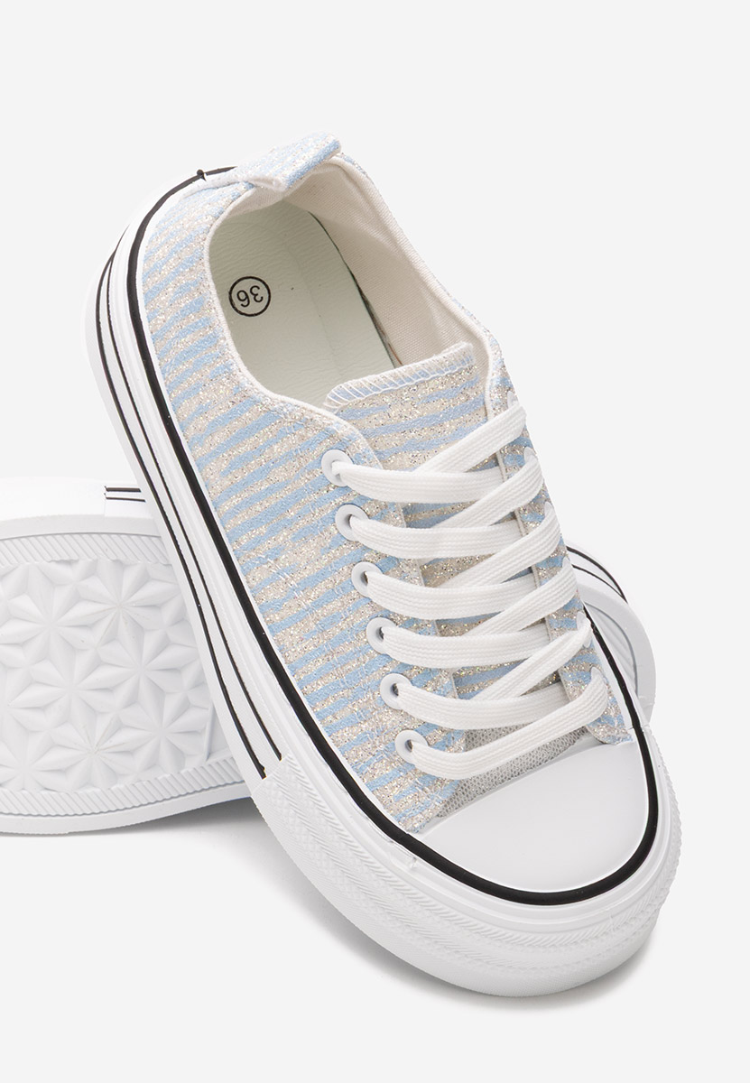 Scarpe da ginnastica con piattaforma Shanice blu