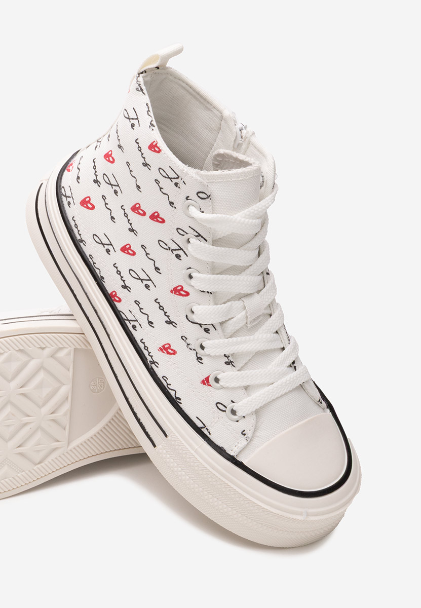 Scarpe da ginnastica bambini Yippo bianchi