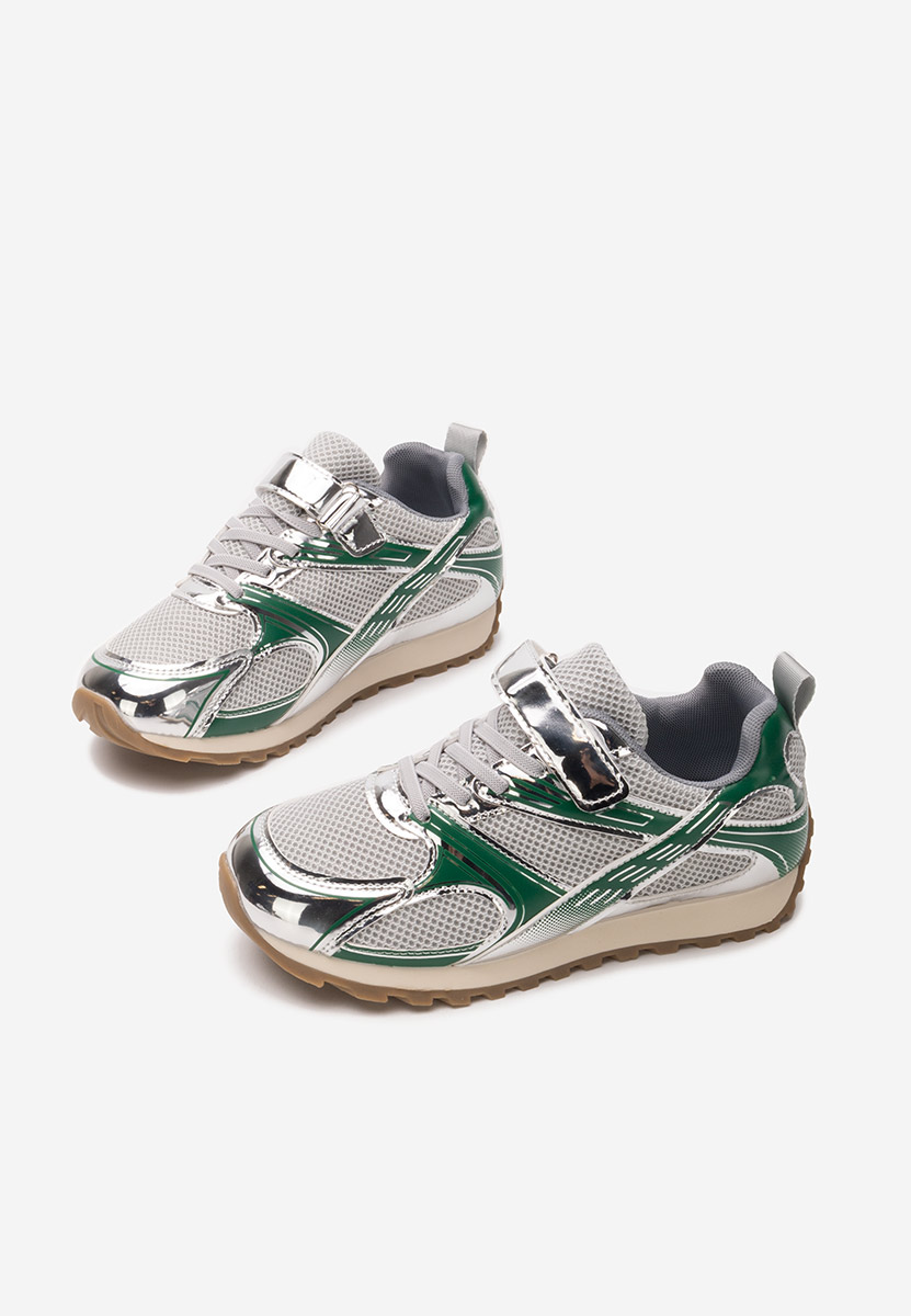 Sneakers da ragazzi Faster argento