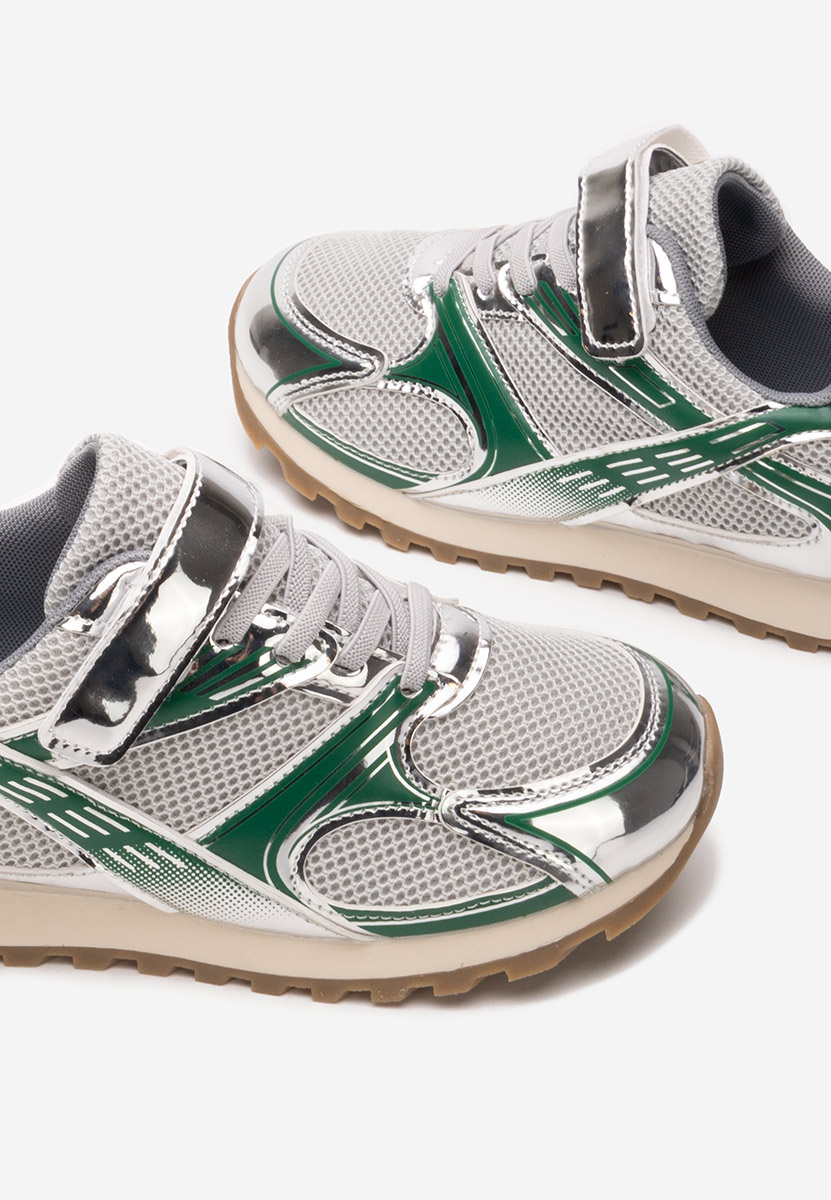 Sneakers da ragazzi Faster argento