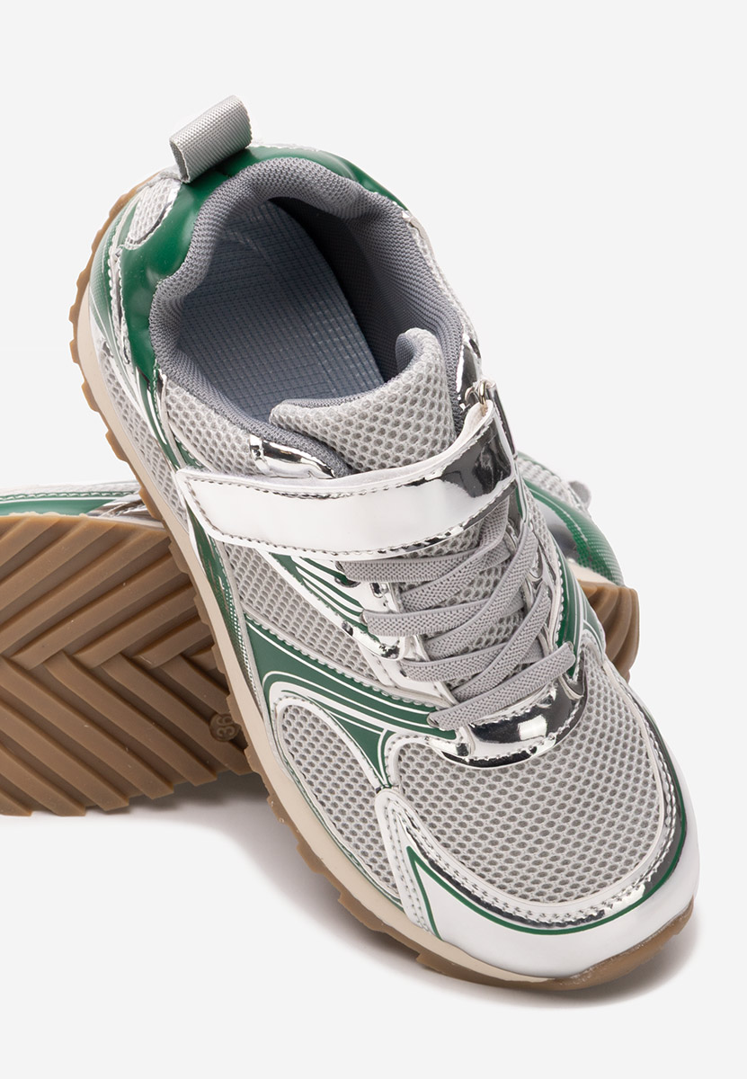 Sneakers da ragazzi Faster argento