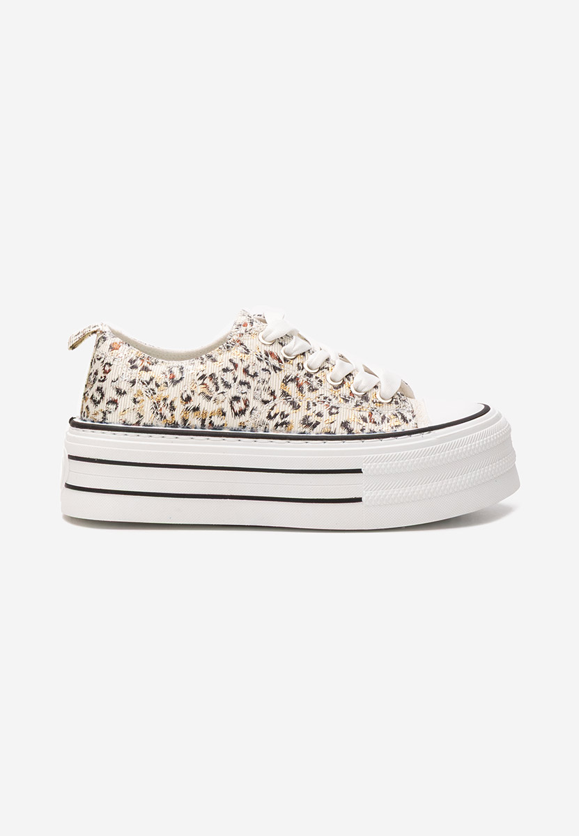 Scarpe da ginnastica con piattaforma Nedra animal print