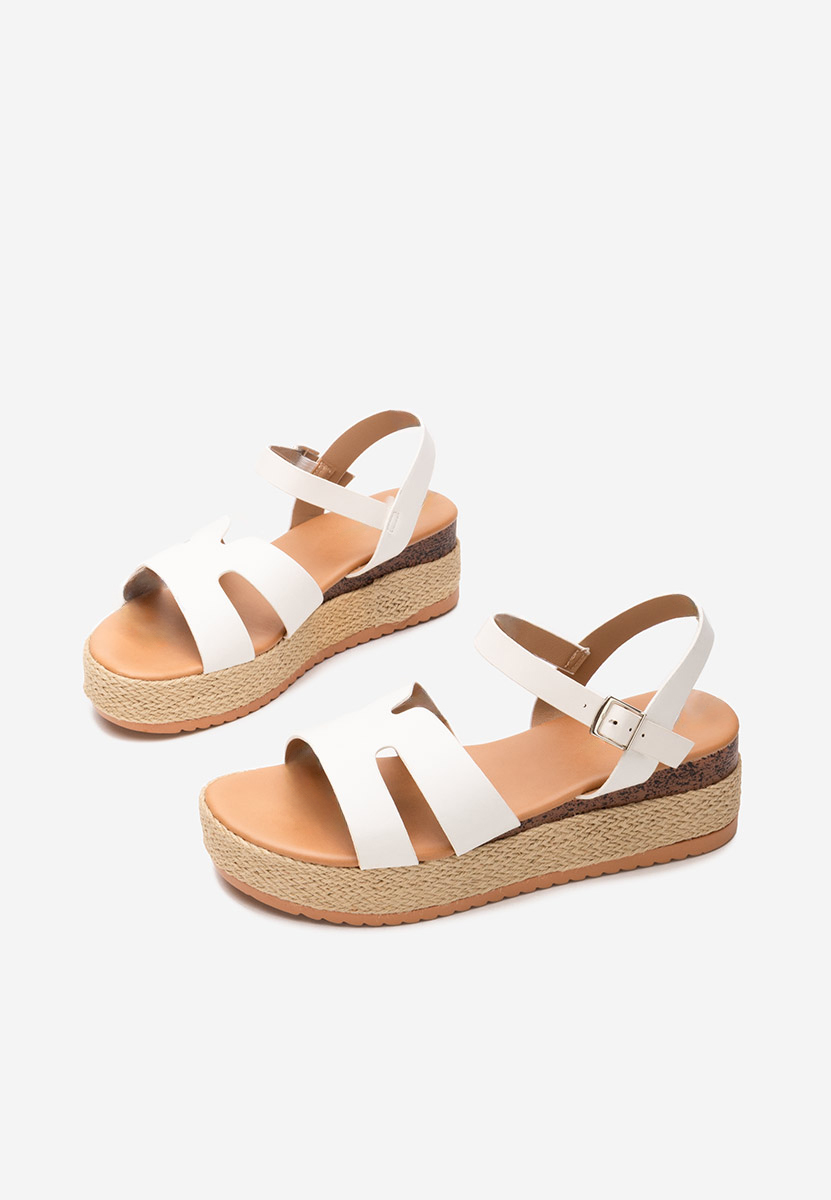 Espadrillas zeppa Rumia bianchi