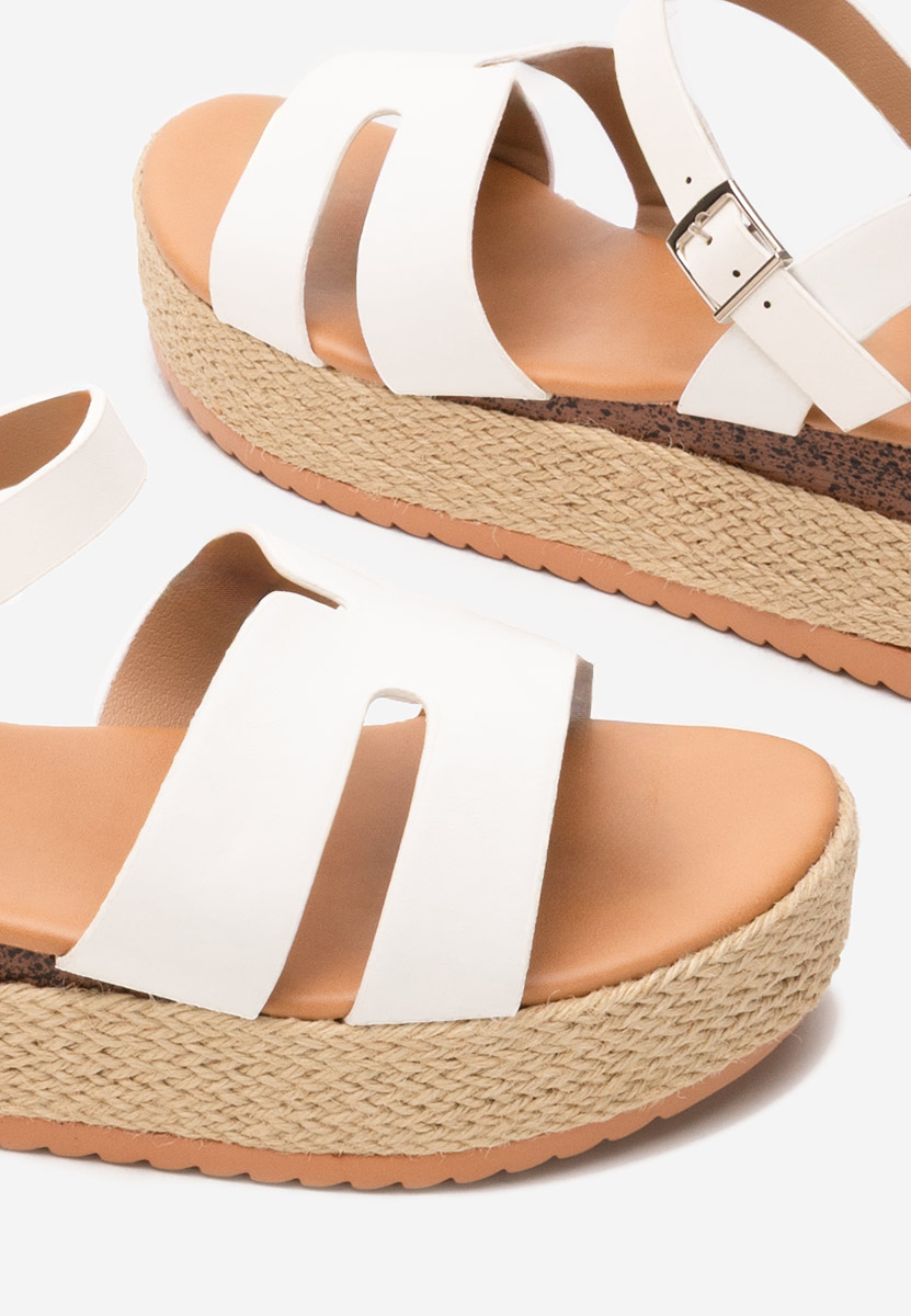 Espadrillas zeppa Rumia bianchi