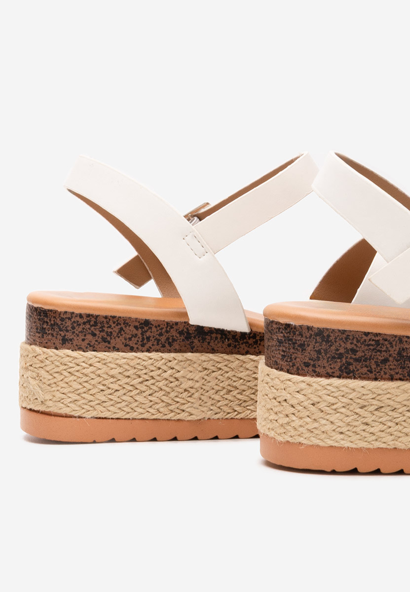 Espadrillas zeppa Rumia bianchi