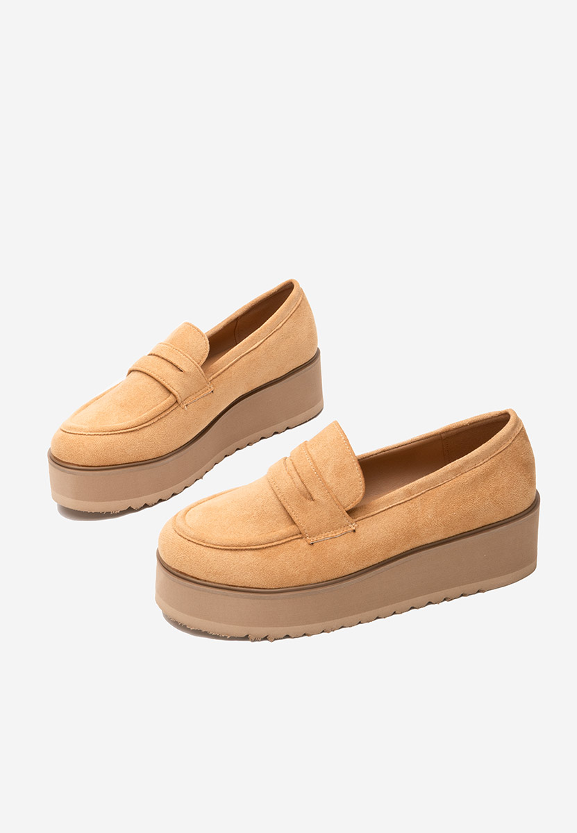 Mocassini donna platform Leondra V2 marrone