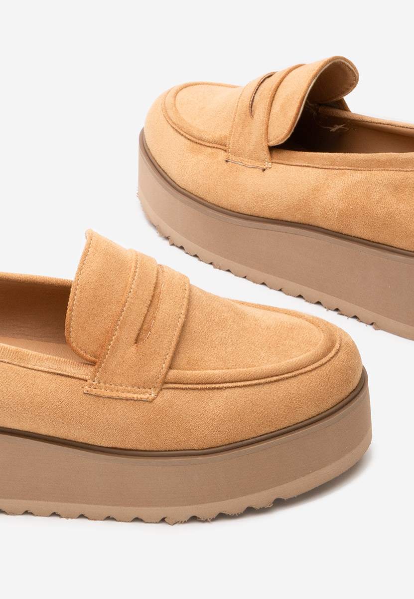 Mocassini donna platform Leondra V2 marrone