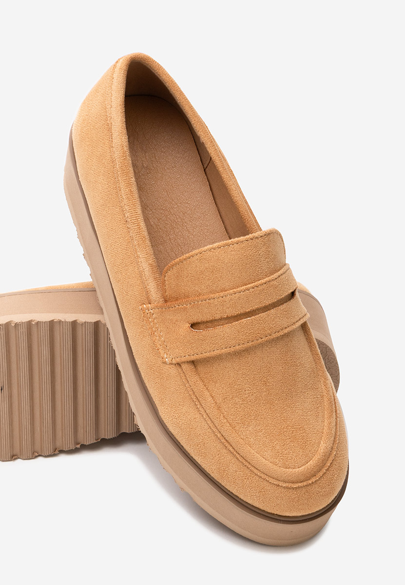 Mocassini donna platform Leondra V2 marrone