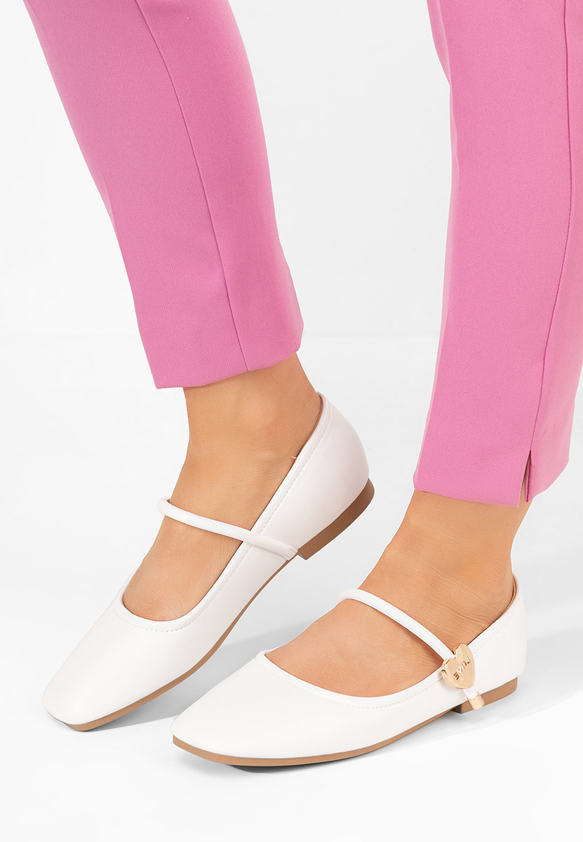 Ballerine Norina bianchi