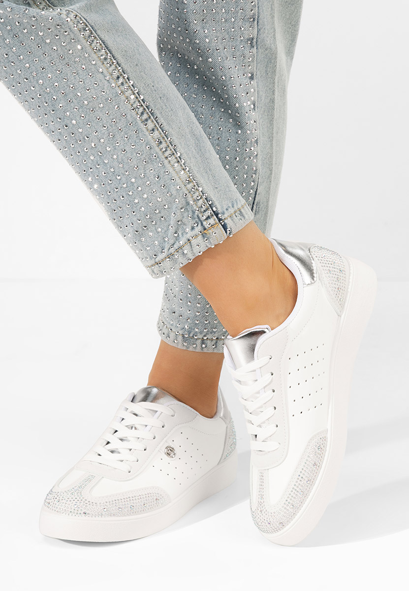 Scarpe basse donna Elanova bianchi