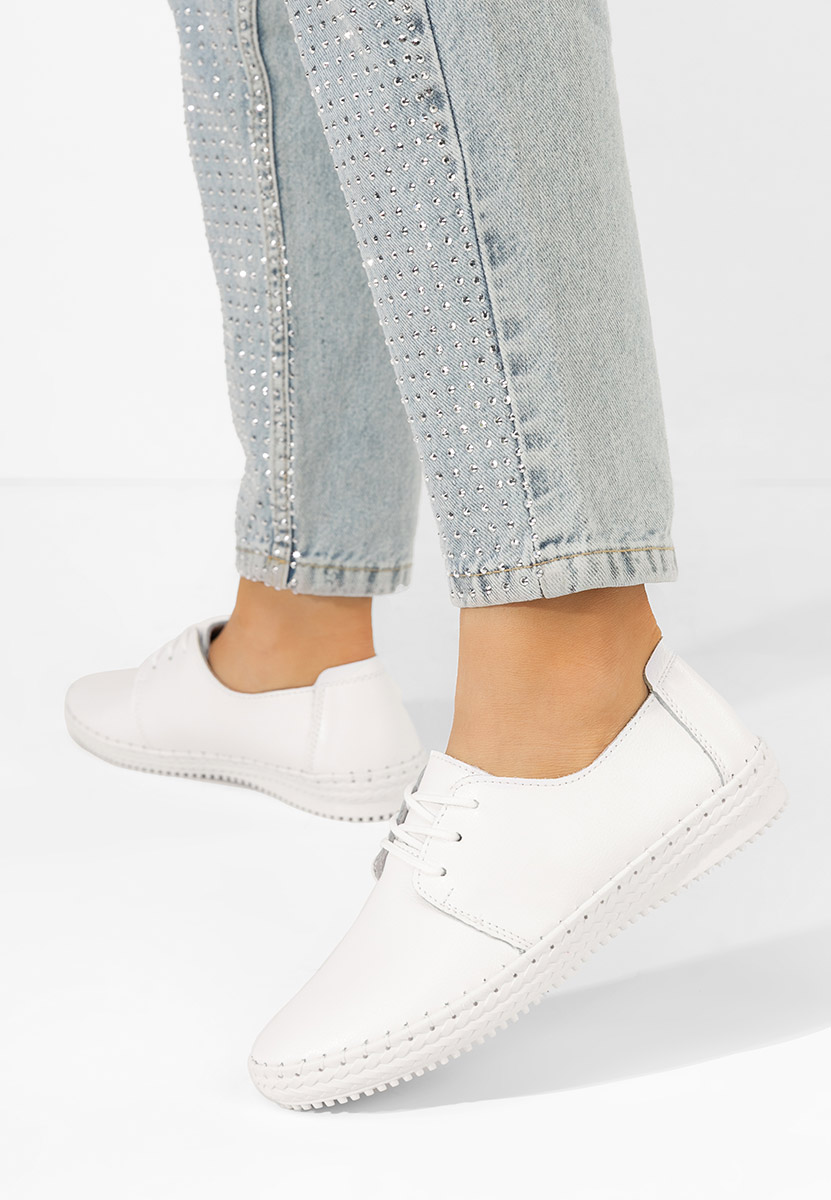 Scarpe basse donna Selora bianchi