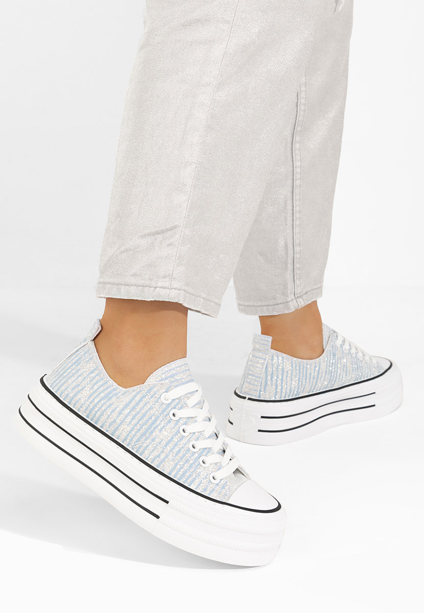 Scarpe da ginnastica con piattaforma Shanice blu