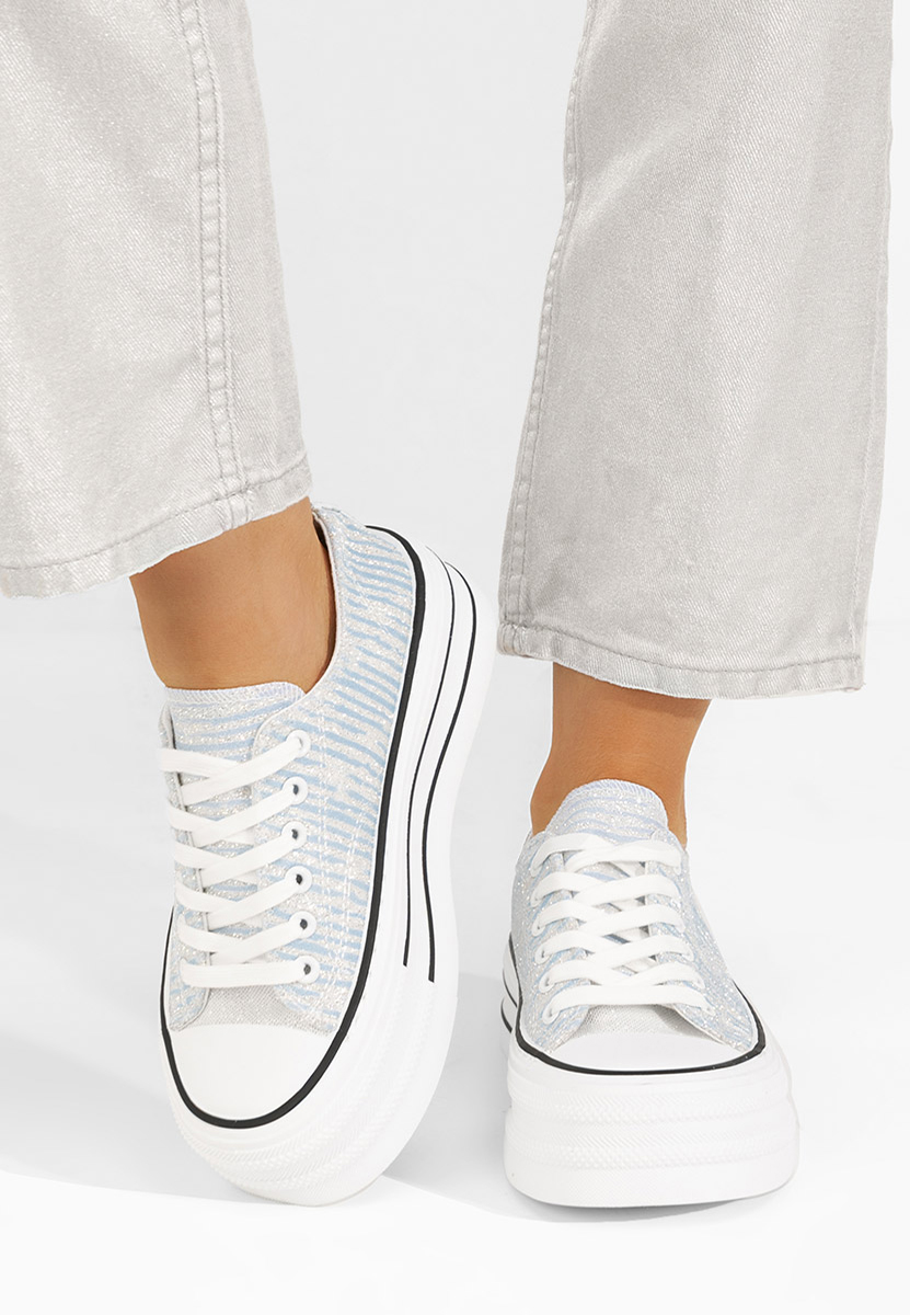 Scarpe da ginnastica con piattaforma Shanice blu