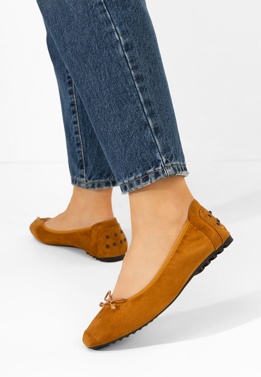 Ballerine Amania camel