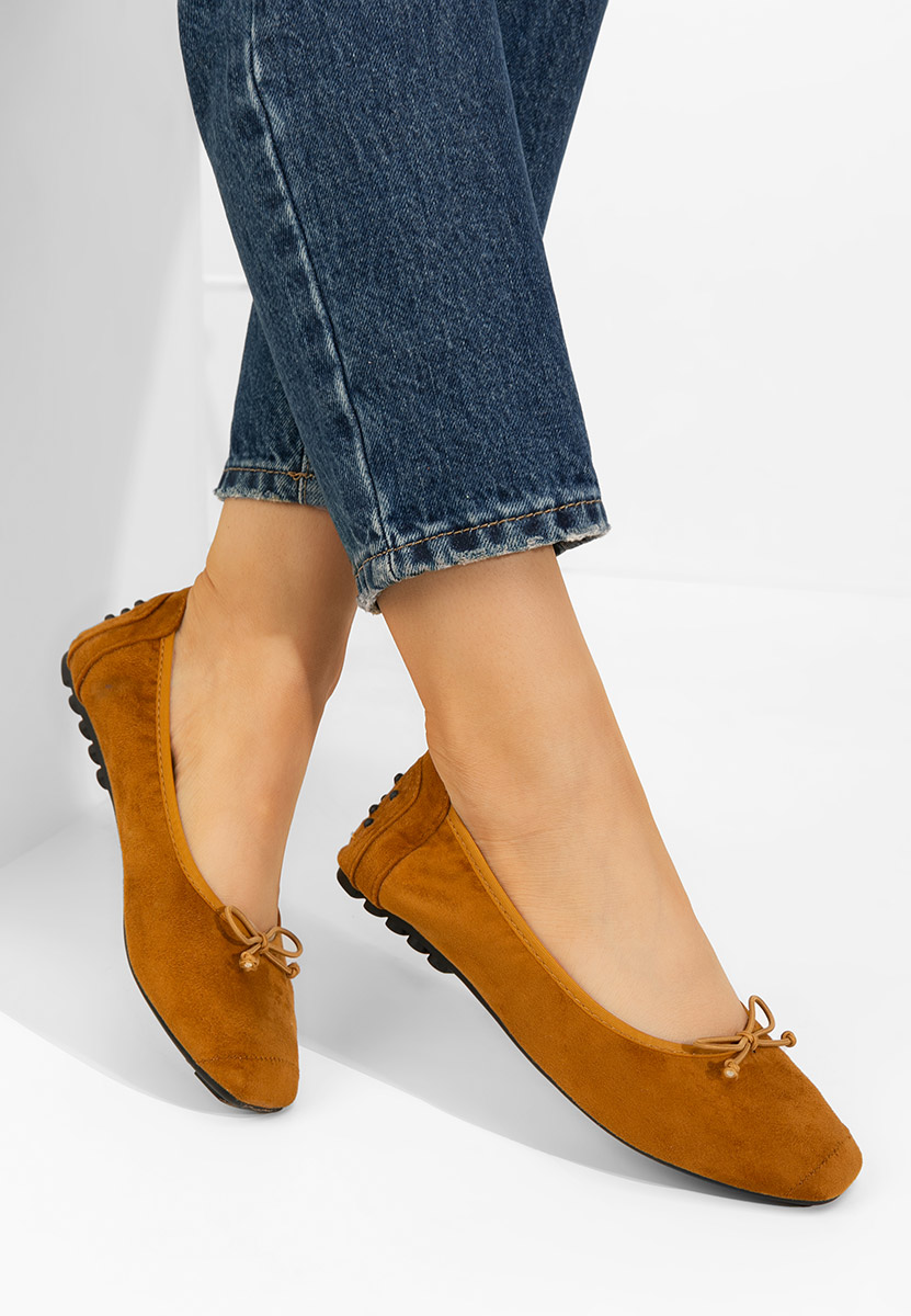 Ballerine Amania camel