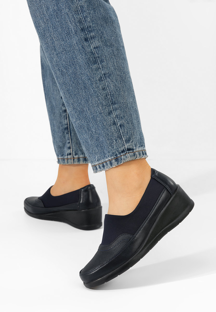 Scarpe basse donna Columia blu marine