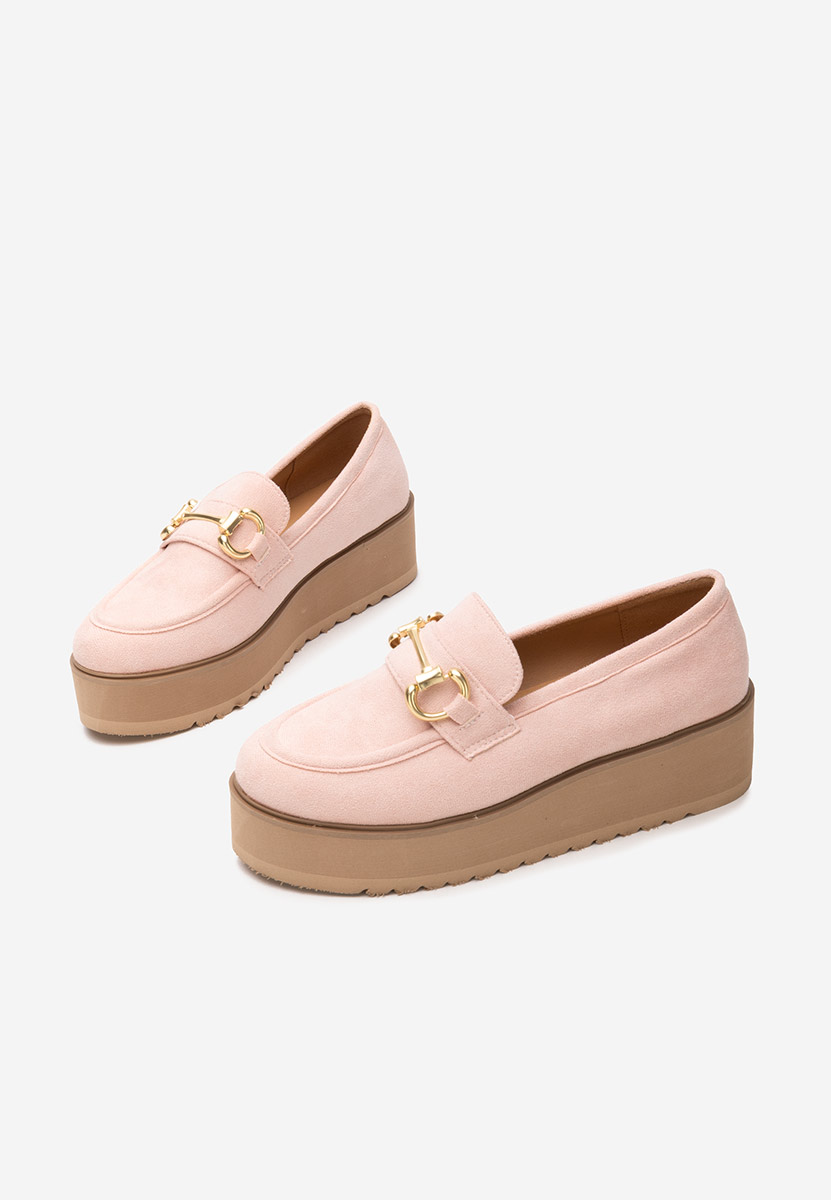 Mocassini donna platform Leondra V3 rosa