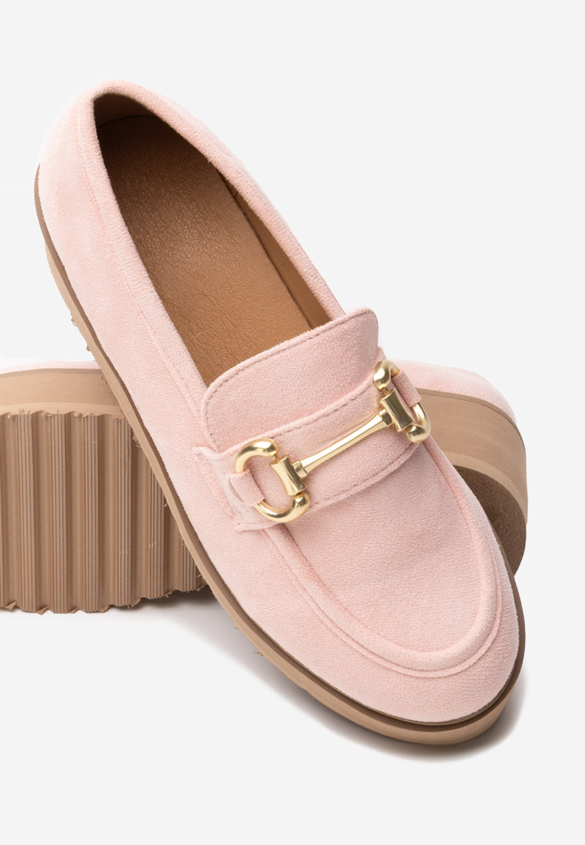 Mocassini donna platform Leondra V3 rosa