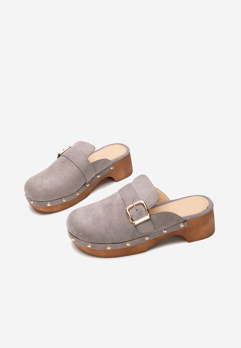 Zoccoli donna Advika V2 grigio