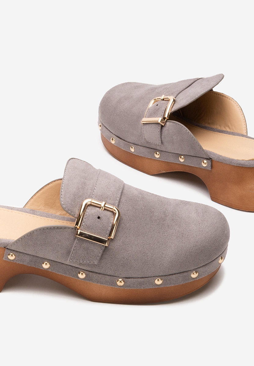 Zoccoli donna Advika V2 grigio