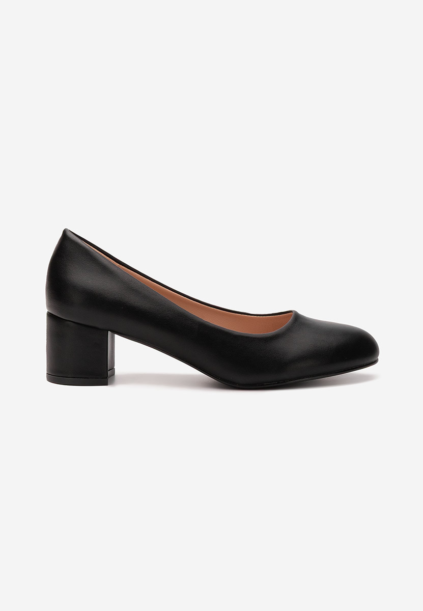 Décolleté tacco largo Darcela nero
