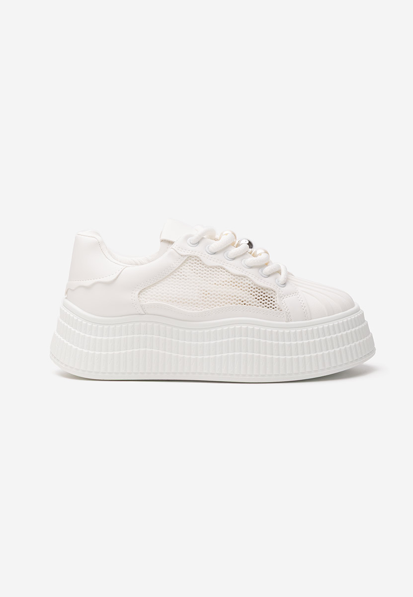 Sneakers con plateau Particia bianchi