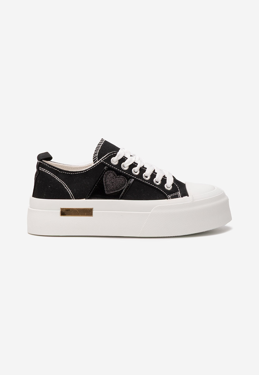 Sneakers con plateau Anasty nero