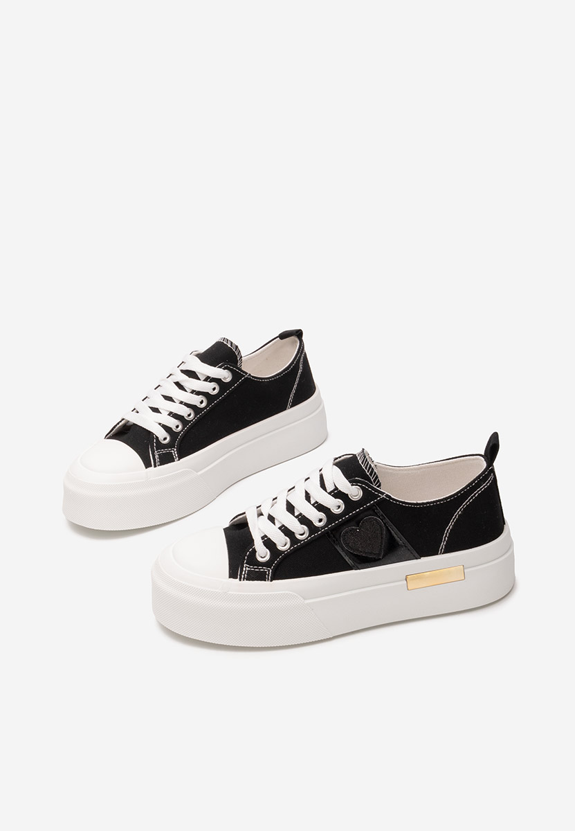 Sneakers con plateau Anasty nero