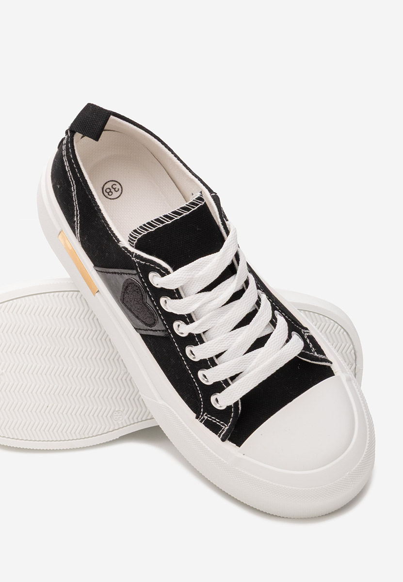 Sneakers con plateau Anasty nero