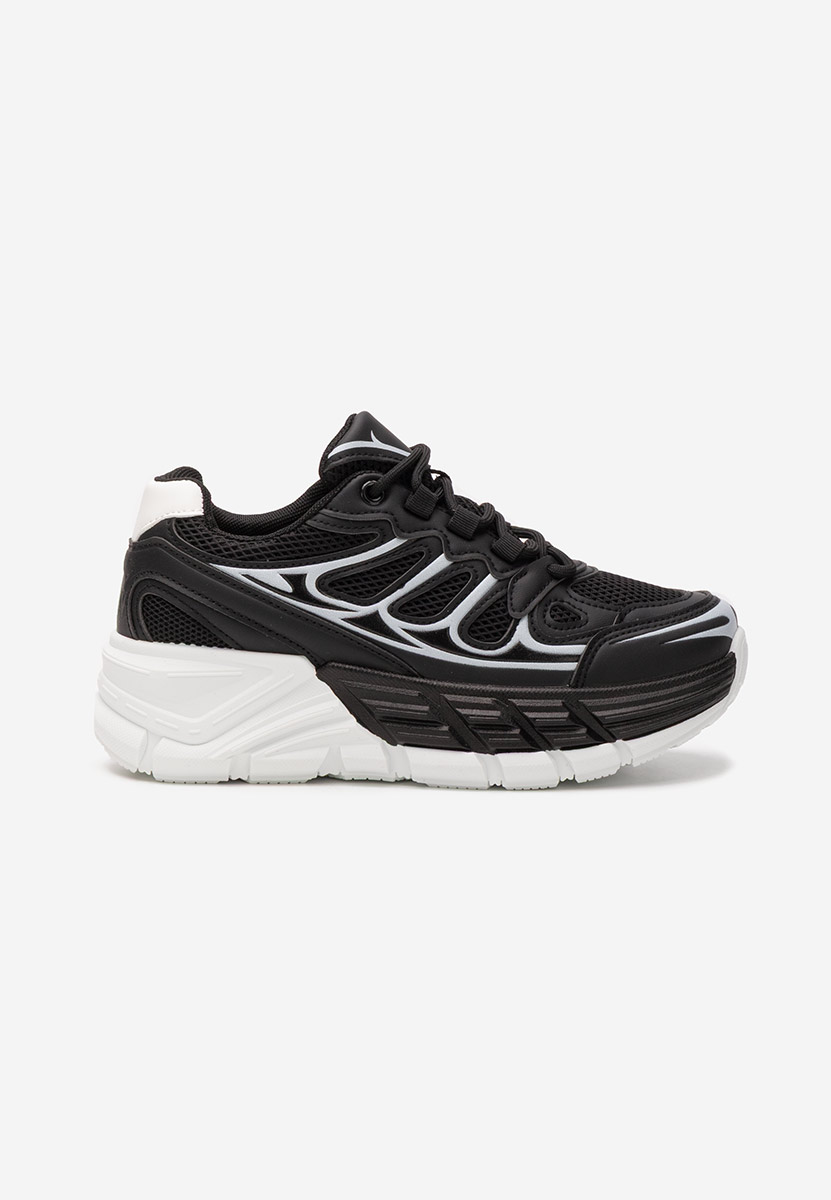 Sneakers con zeppa Amberly nero