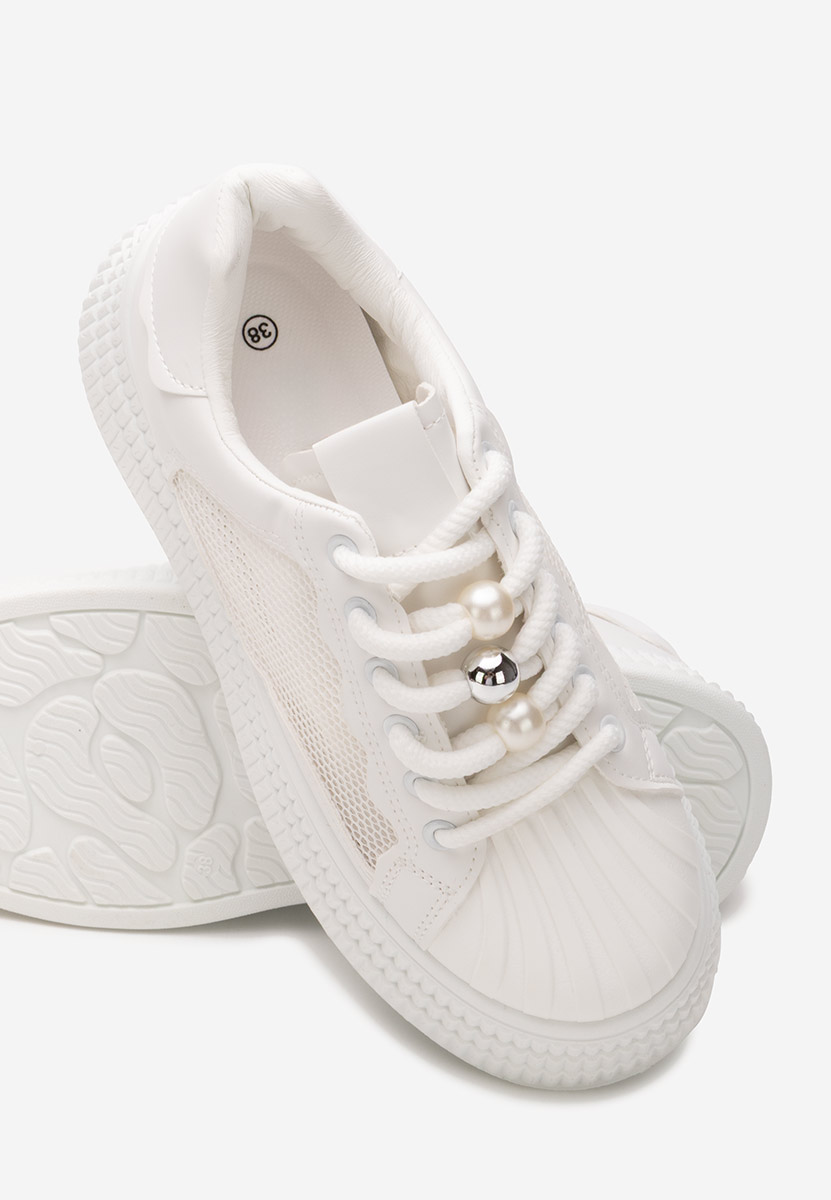 Sneakers con plateau Particia bianchi