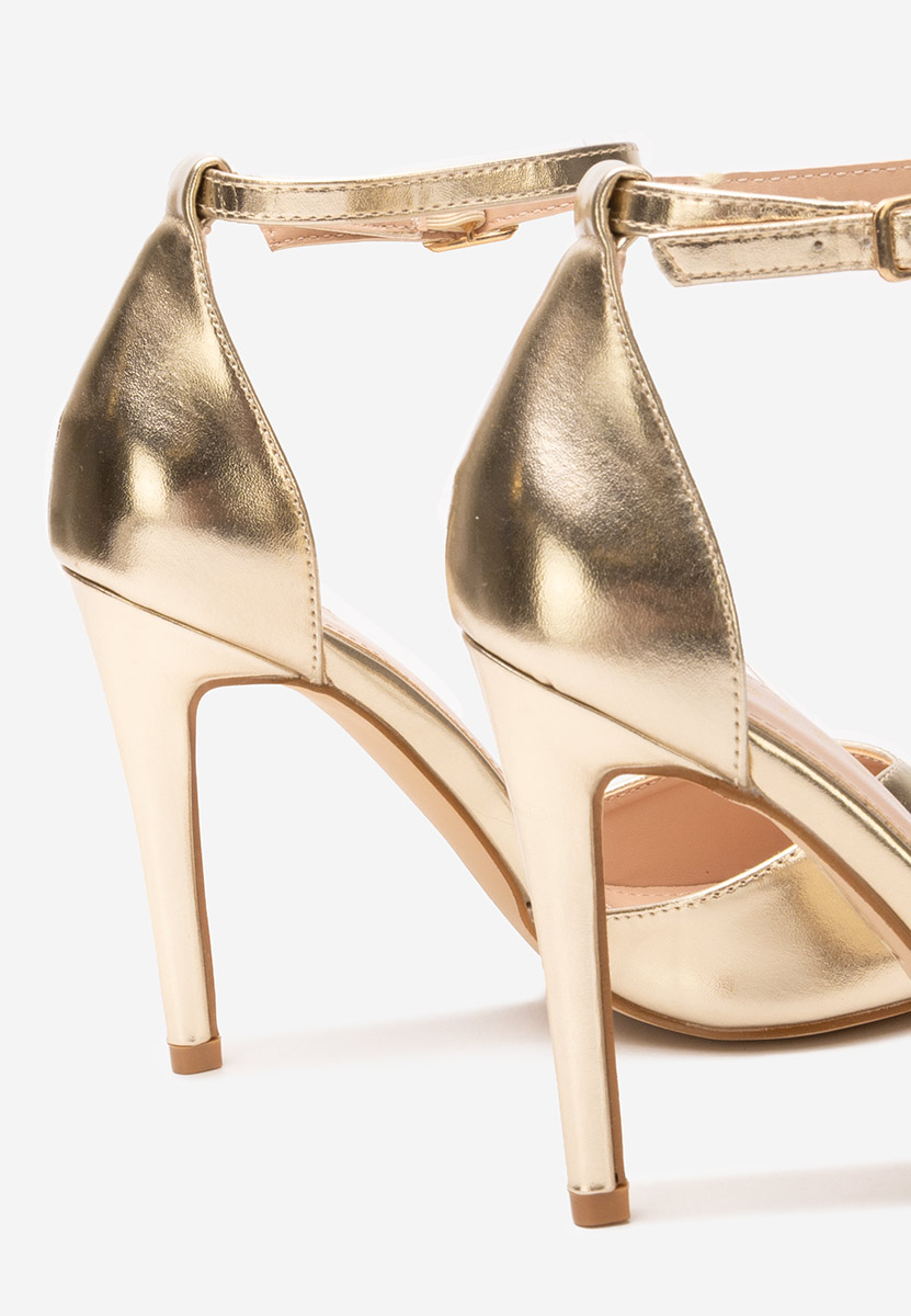 Décolleté tacco a spillo Jalisa oro
